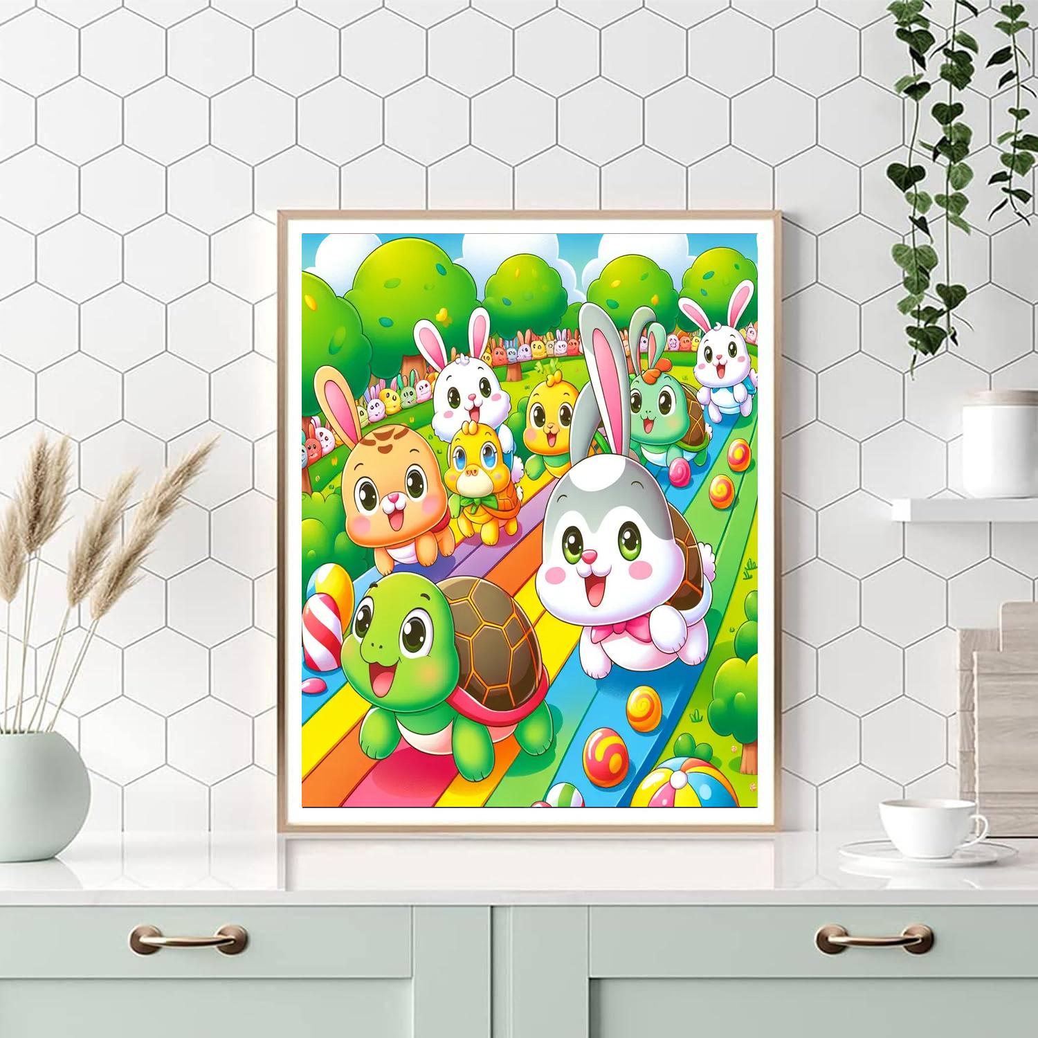 Fantastic Animal Race Paint By Numbers Kits