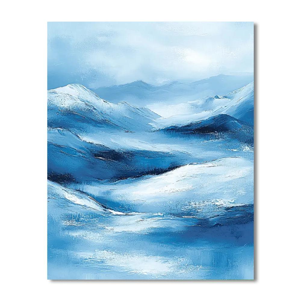 Paul Cézanne Inspired Impressions Of Winter  Paint By Numbers Kits