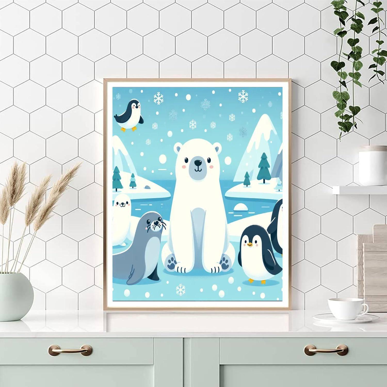 Exploring The Arctic Adventure Painting By Numbers Kit