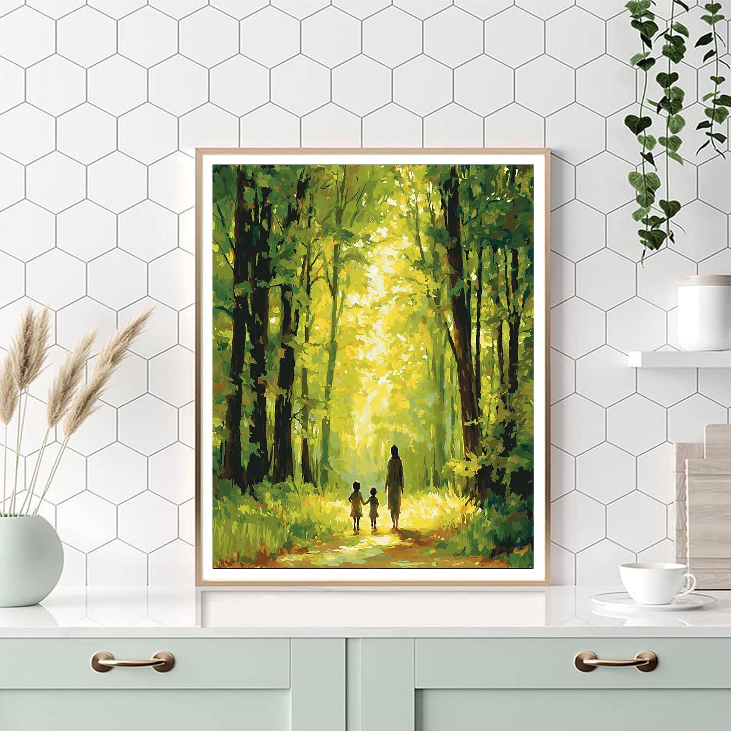 Forest Of Feelings Numbered Painting Kits