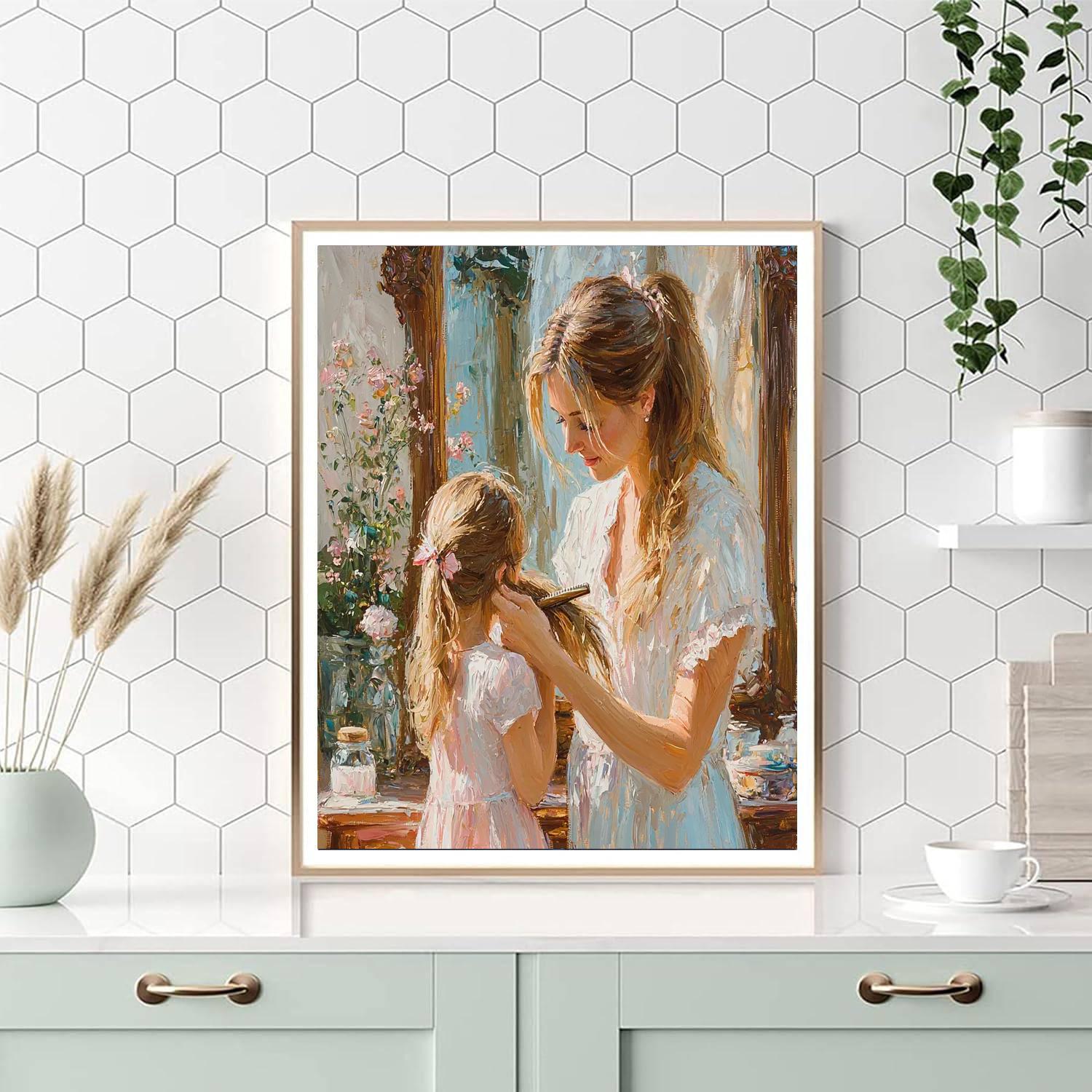 Reflections Of Love Painting Number Kit