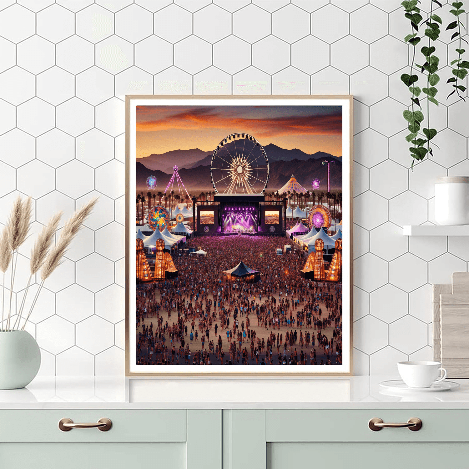 Coachella Valley Music And Arts Festival - United States Paint By Number