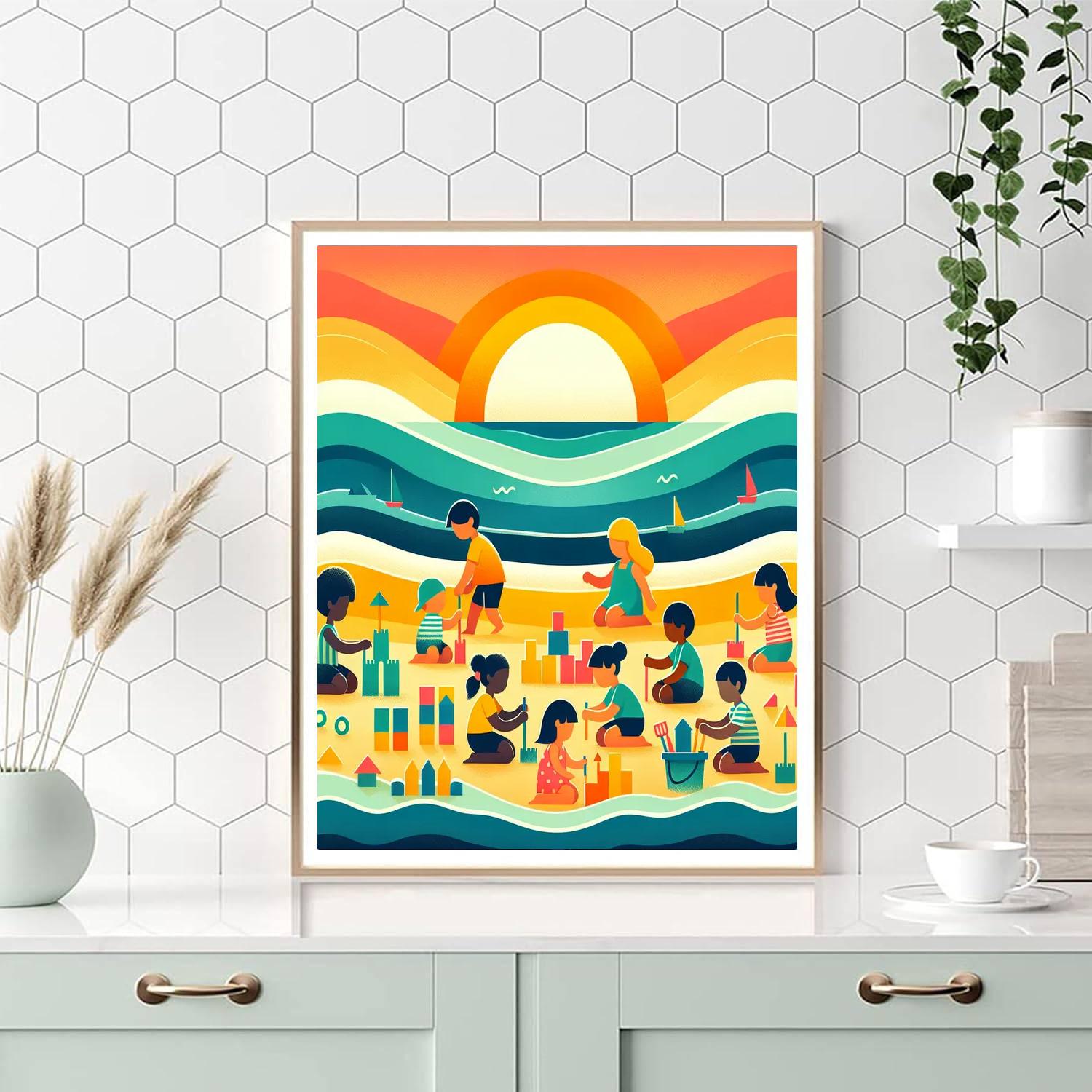 Seaside Dreaming Paint By Numbers