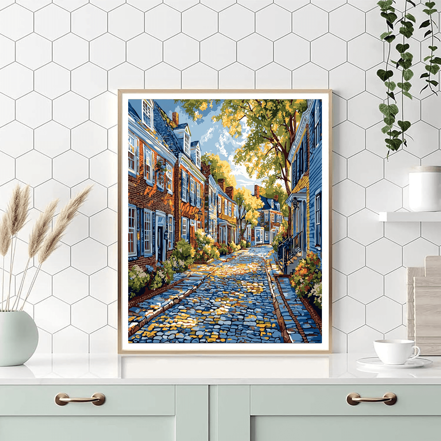 Old San Juan - Puerto Rico Paint By Numbers Kits