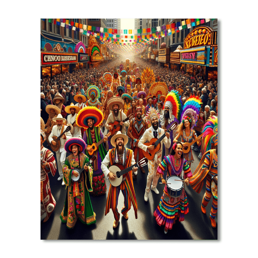 Carnival Of Cultures - Germany Paint By Numbers Art