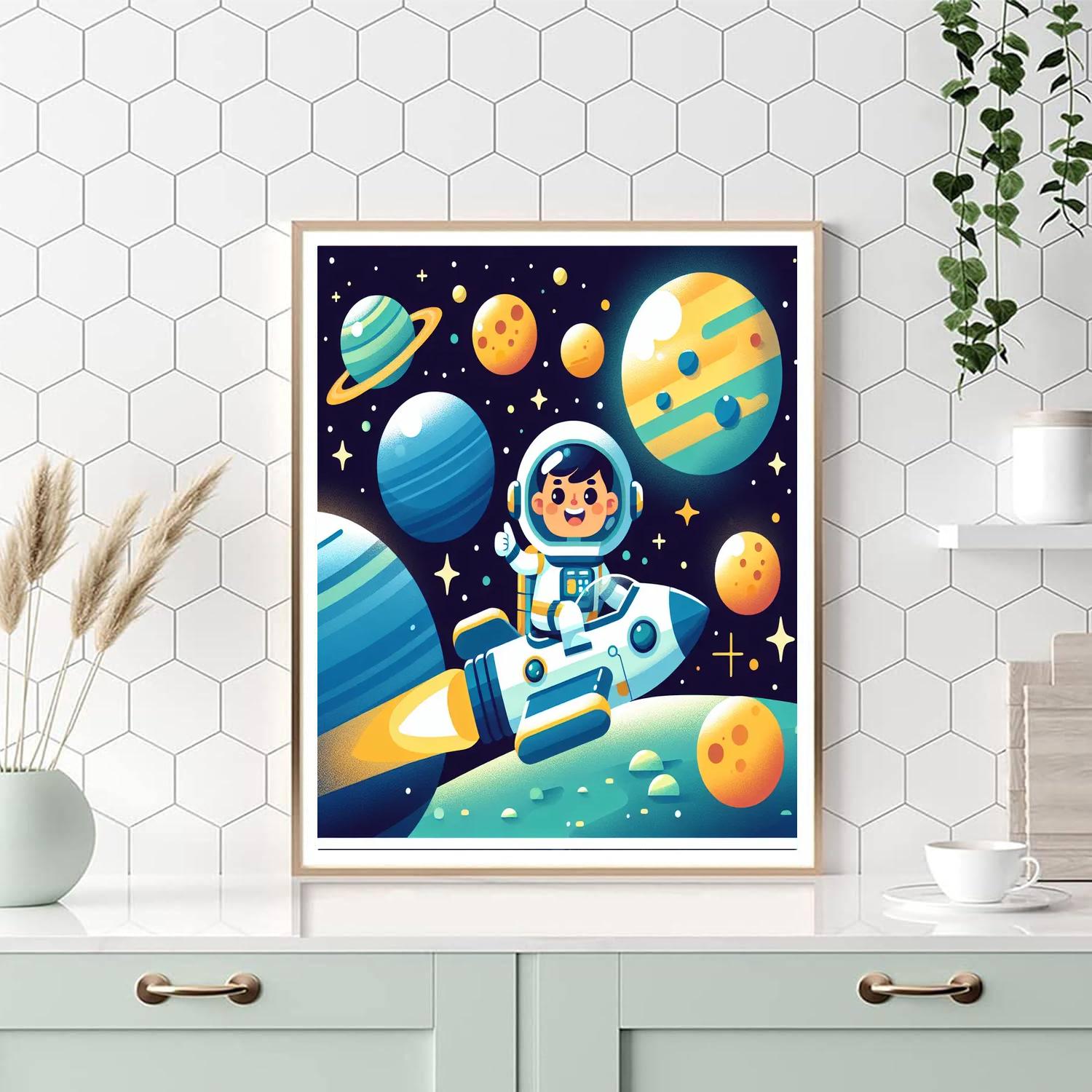 Celestial Discovery Voyage Numbered Painting Kits