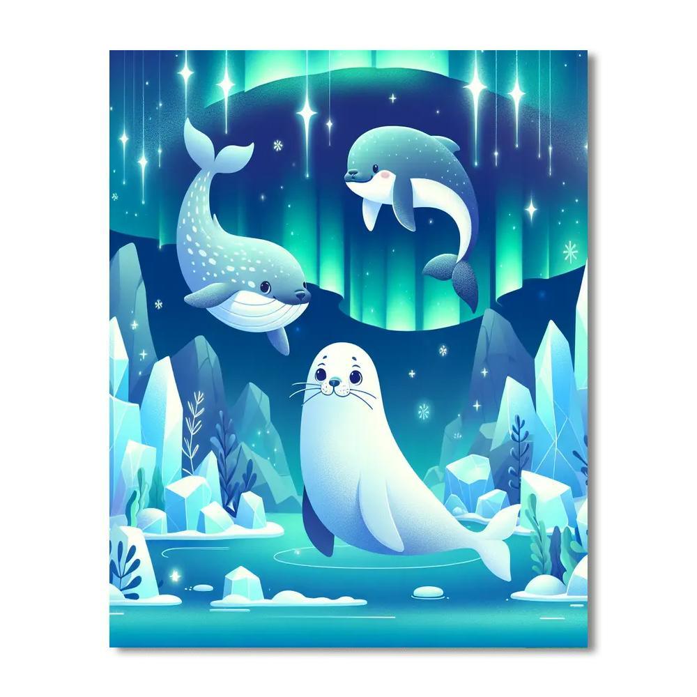 Polar Night Symphony Paint By Color