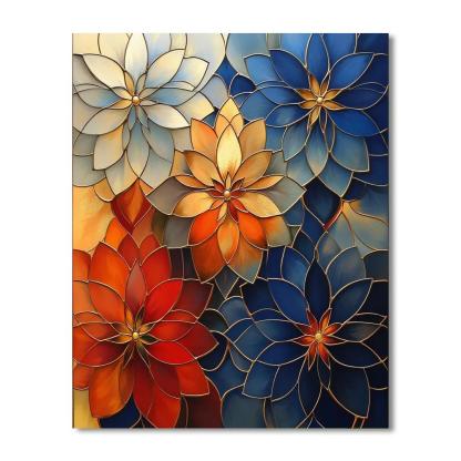 Gustav Klimt Inspired Essence Of Flora  Paint By Numbers Art