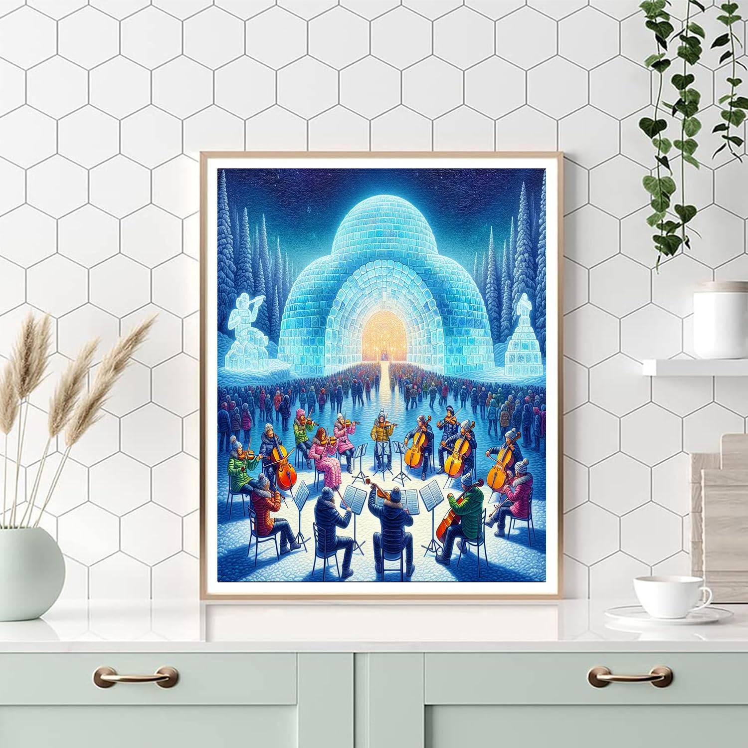 The Ice Music Festival - Norway Paint By Numbers Kits