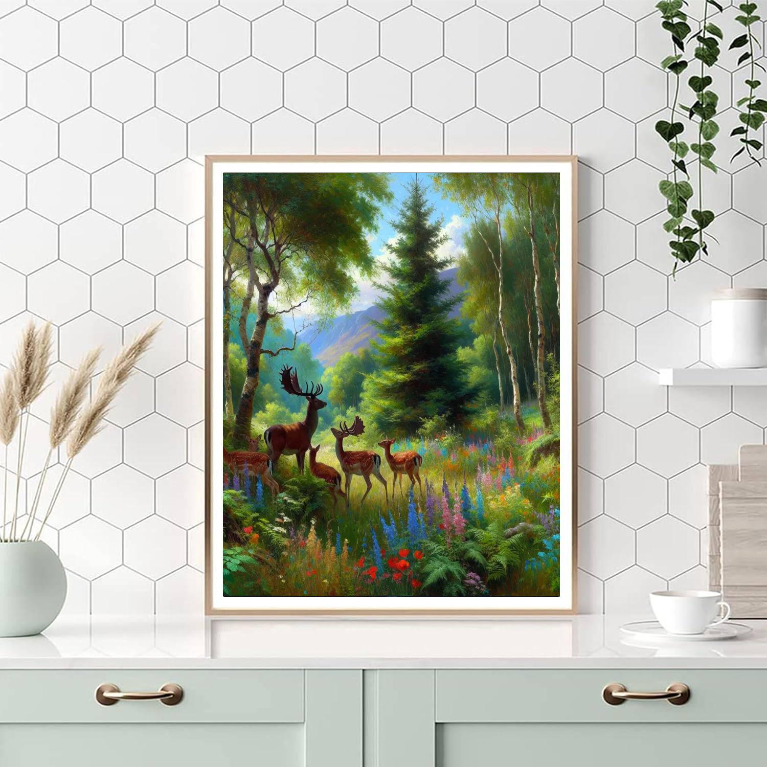 Whimsical Forest Dreams Paint By Number