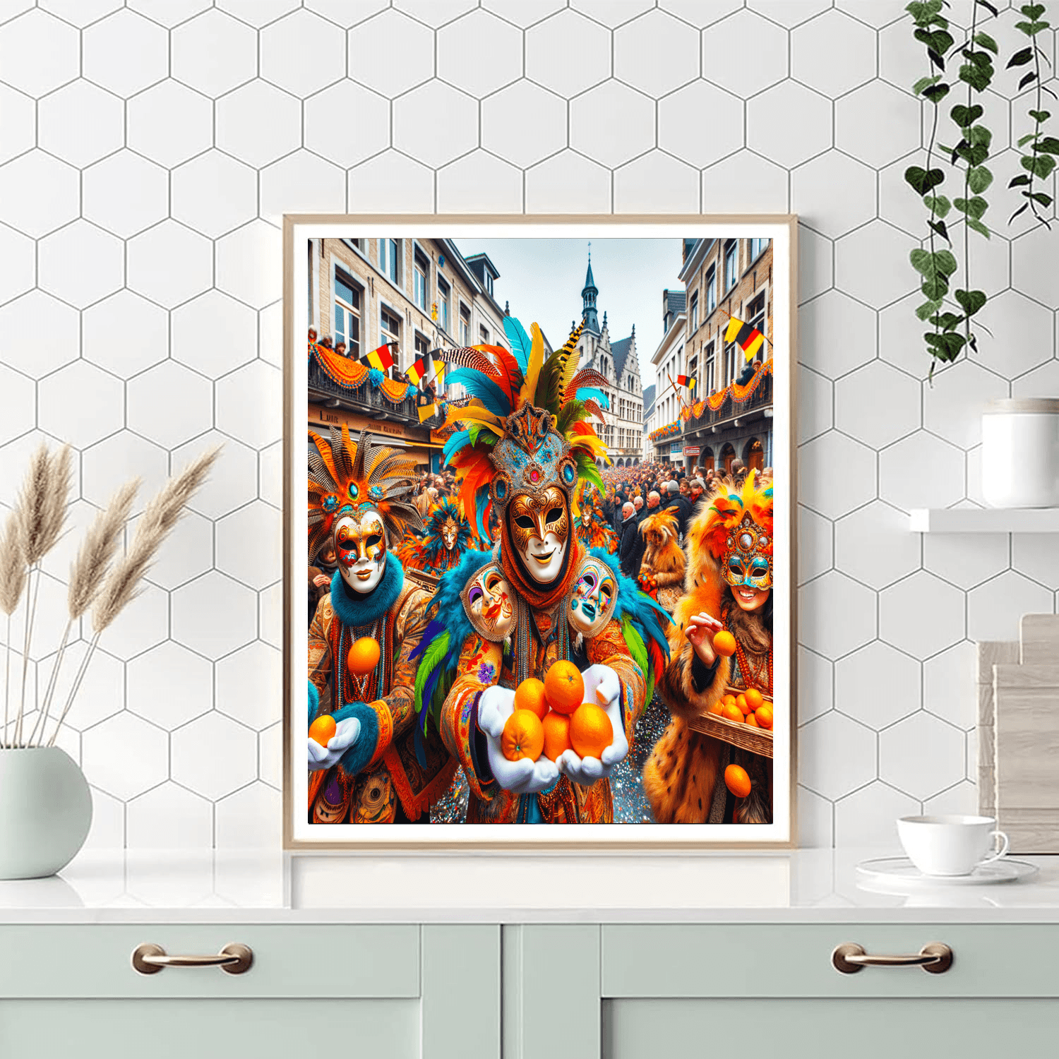 Carnival Of Binche Paint By Number