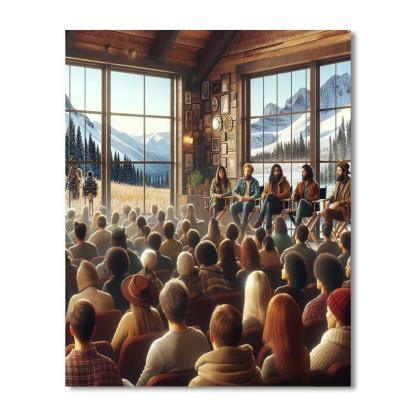 Whistler Film Festival Painting By Numbers Kit