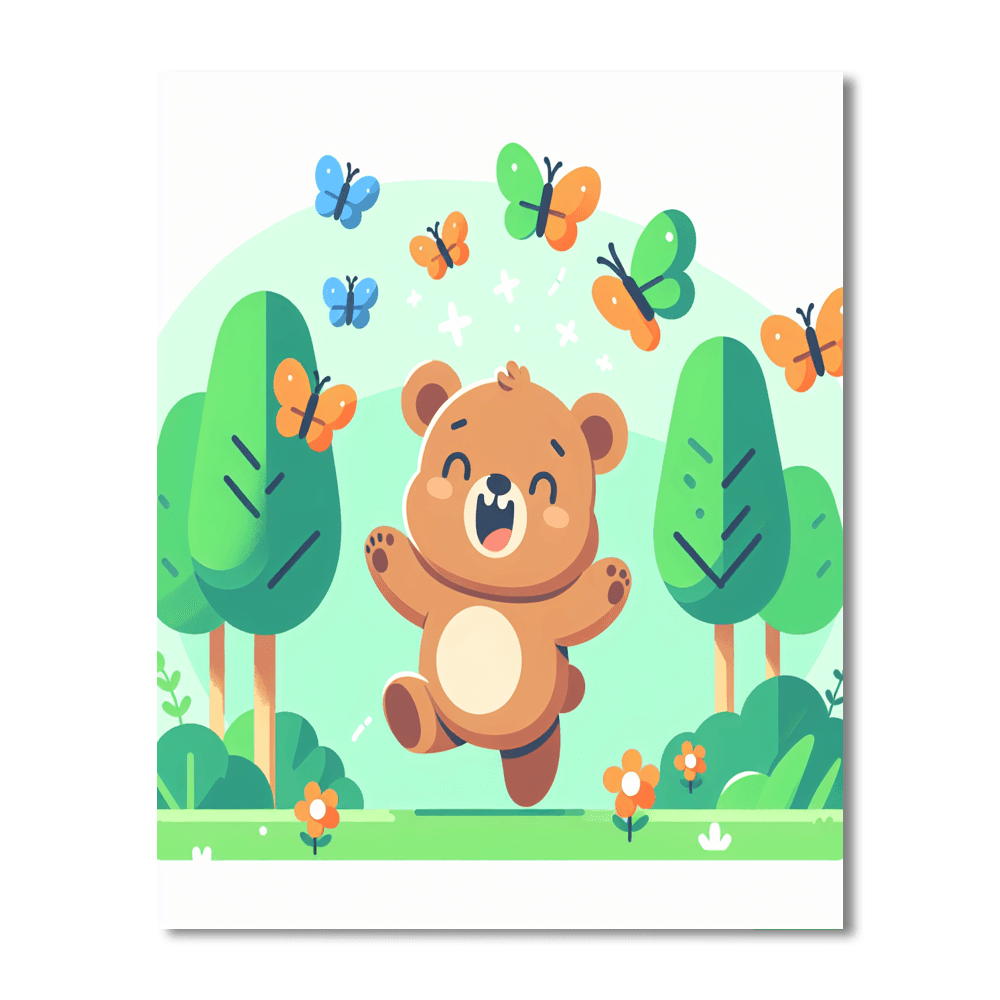 Cuddly Cubs Paint By Numbers Art