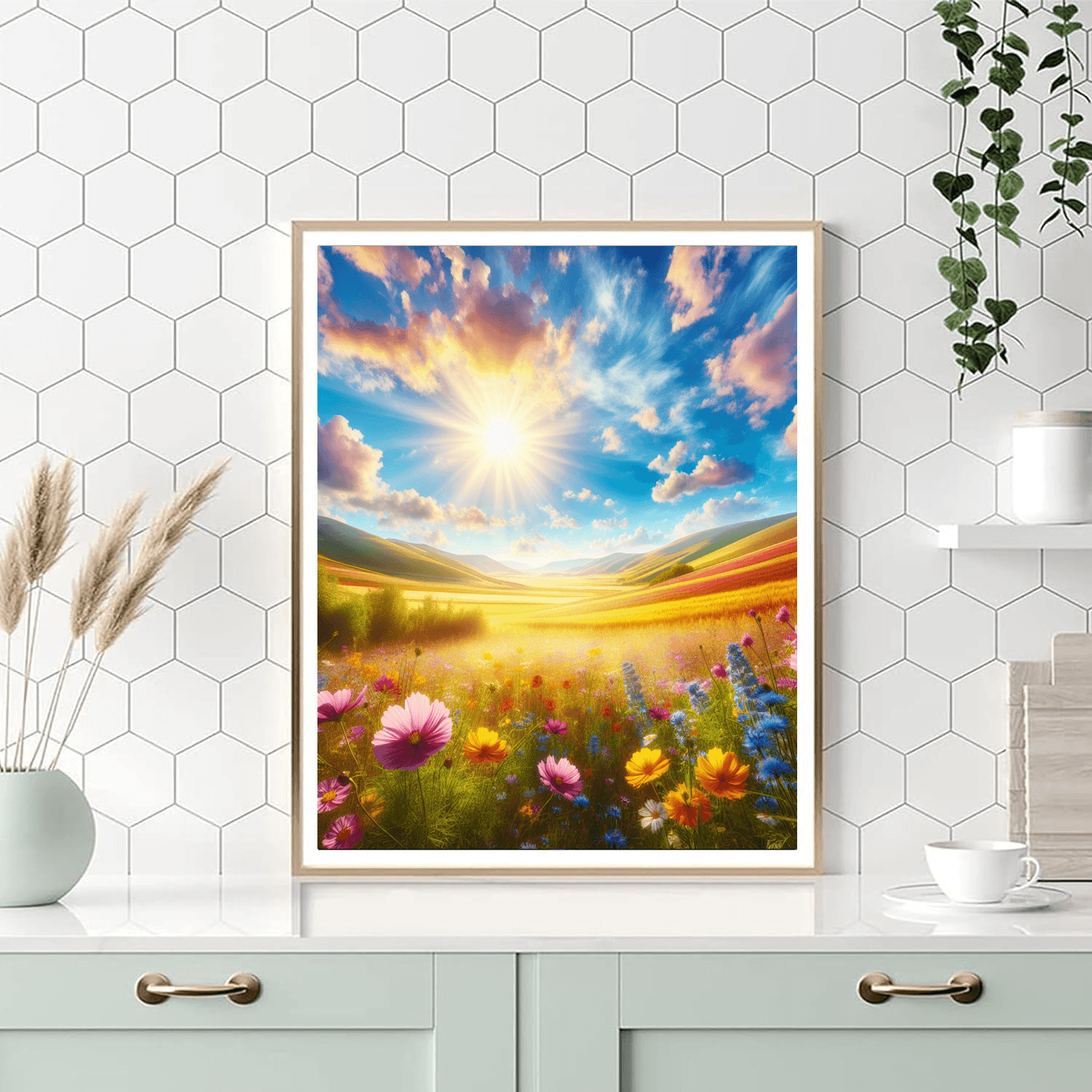 Summer Fields Painting By Numbers Kit