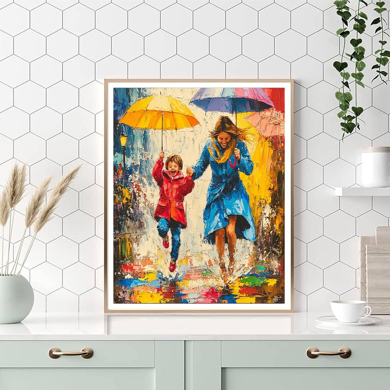 Adventures In The Rain Paint By Color