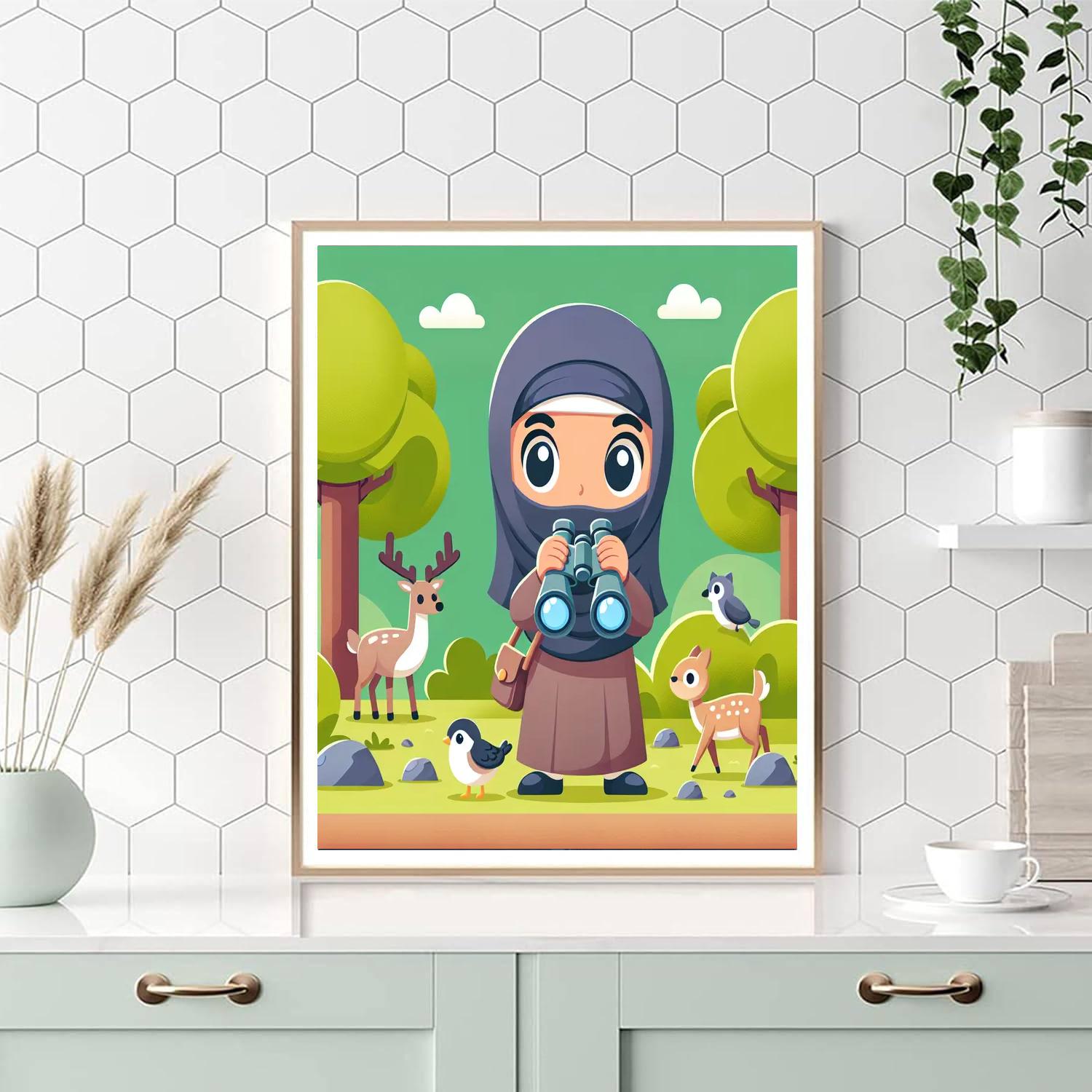 Nature Wildlife Explorer DIY Paint By Numbers