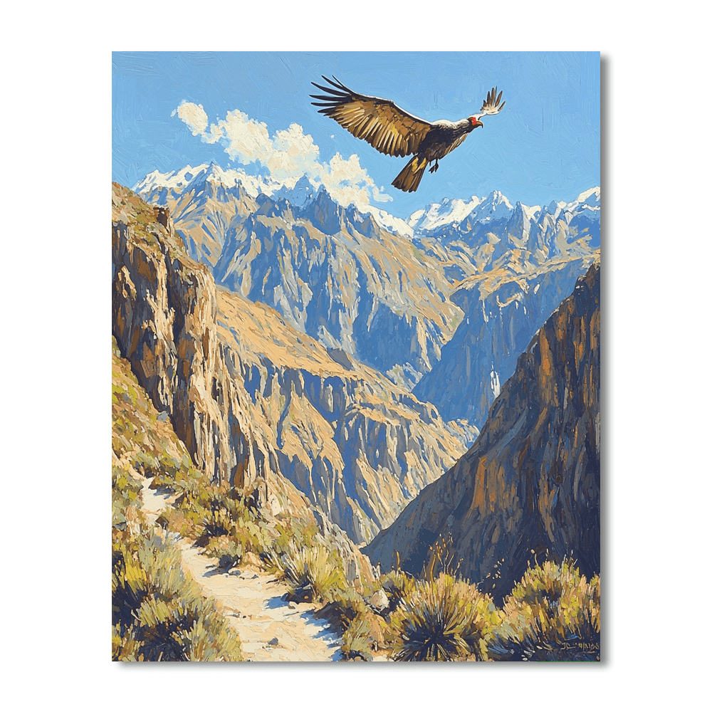 Colca Canyon - Arequipa Paint By Numbers Kits
