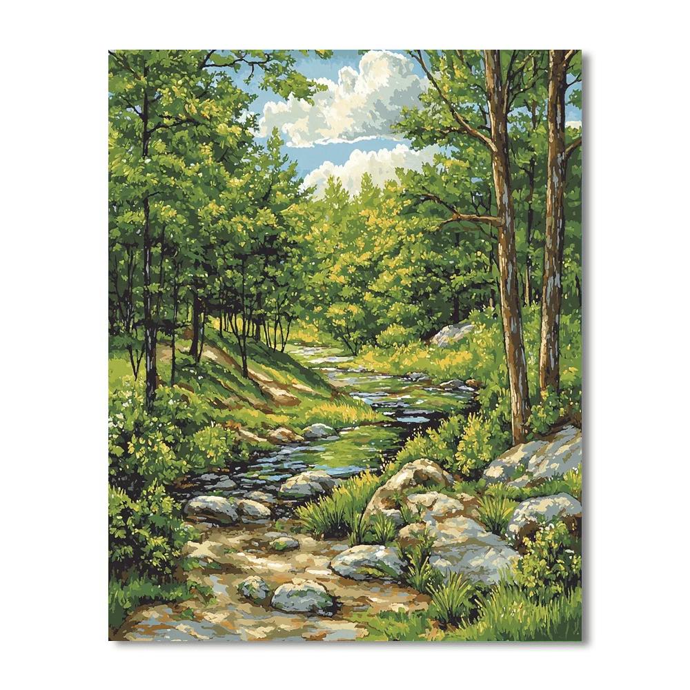 Embraced By Nature DIY Paint By Numbers