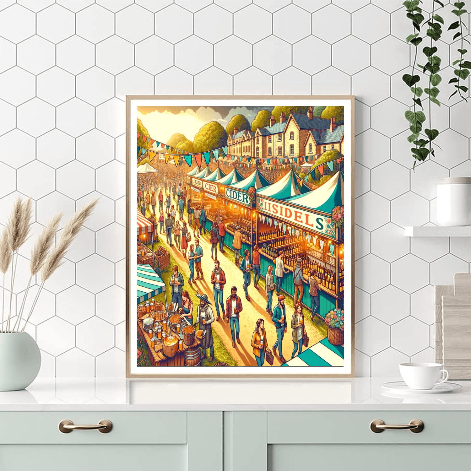 Cider Festival - England Numbered Painting Kits