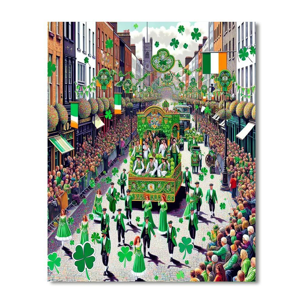 Saint Patrick's Festival - Dublin Paint By Numbers Kits