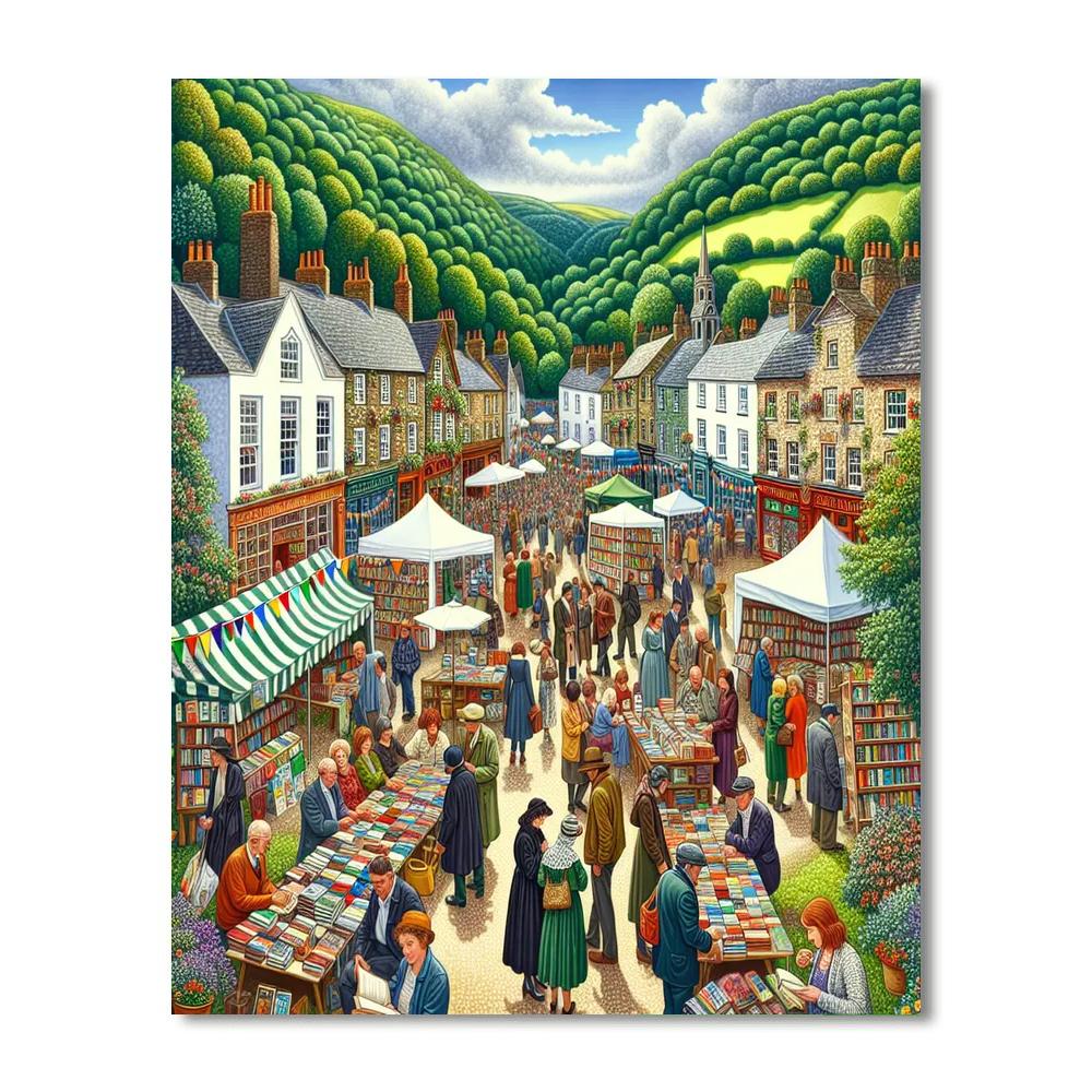 Featherston Booktown - New Zealand Numbered Painting Kits