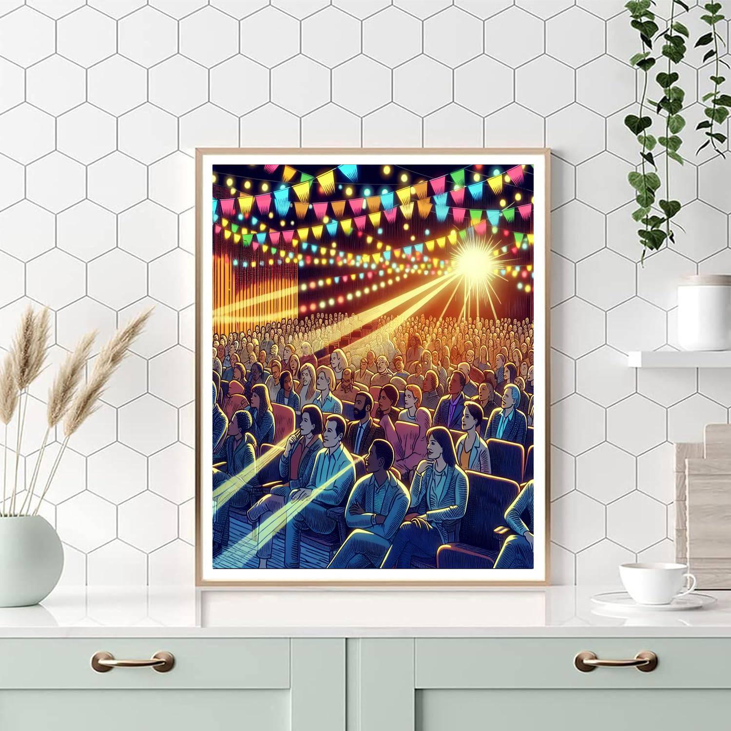 Nashville Film Festival - Usa Paint By Numbers Art