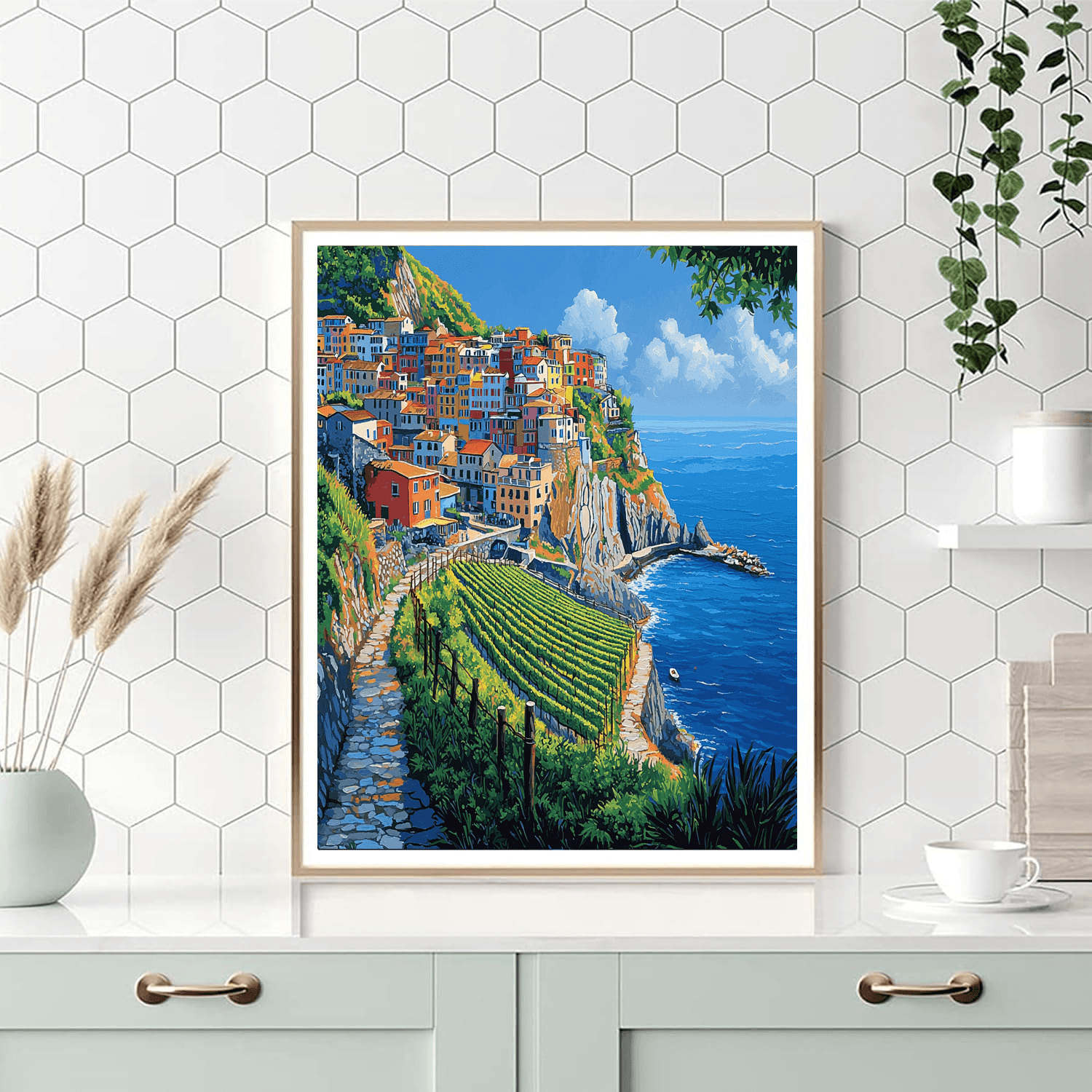 Cinque Terre - Italy DIY Paint By Numbers