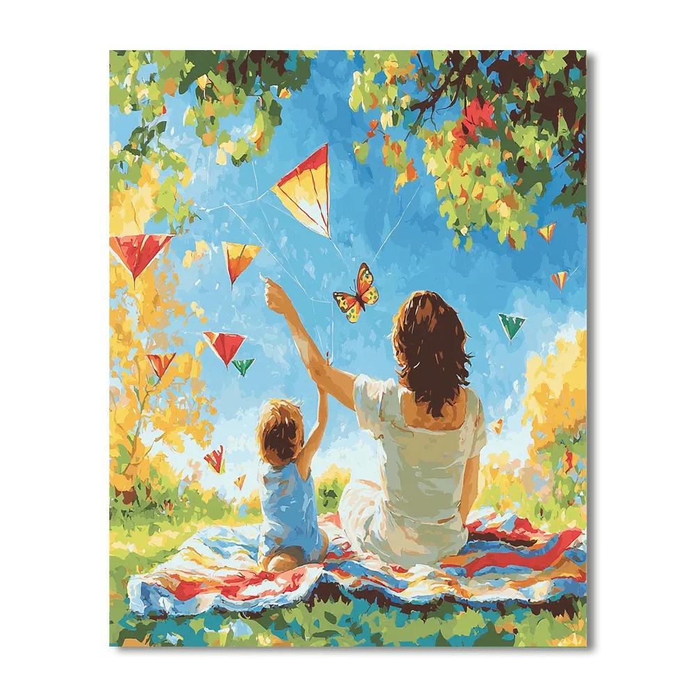 A Day Of Joy And Laughter Paint By Numbers