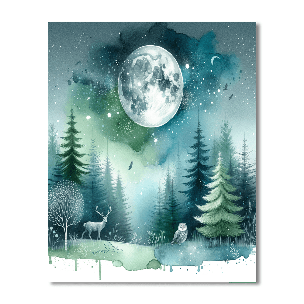 Magic In The Moonlight Paint By Numbers