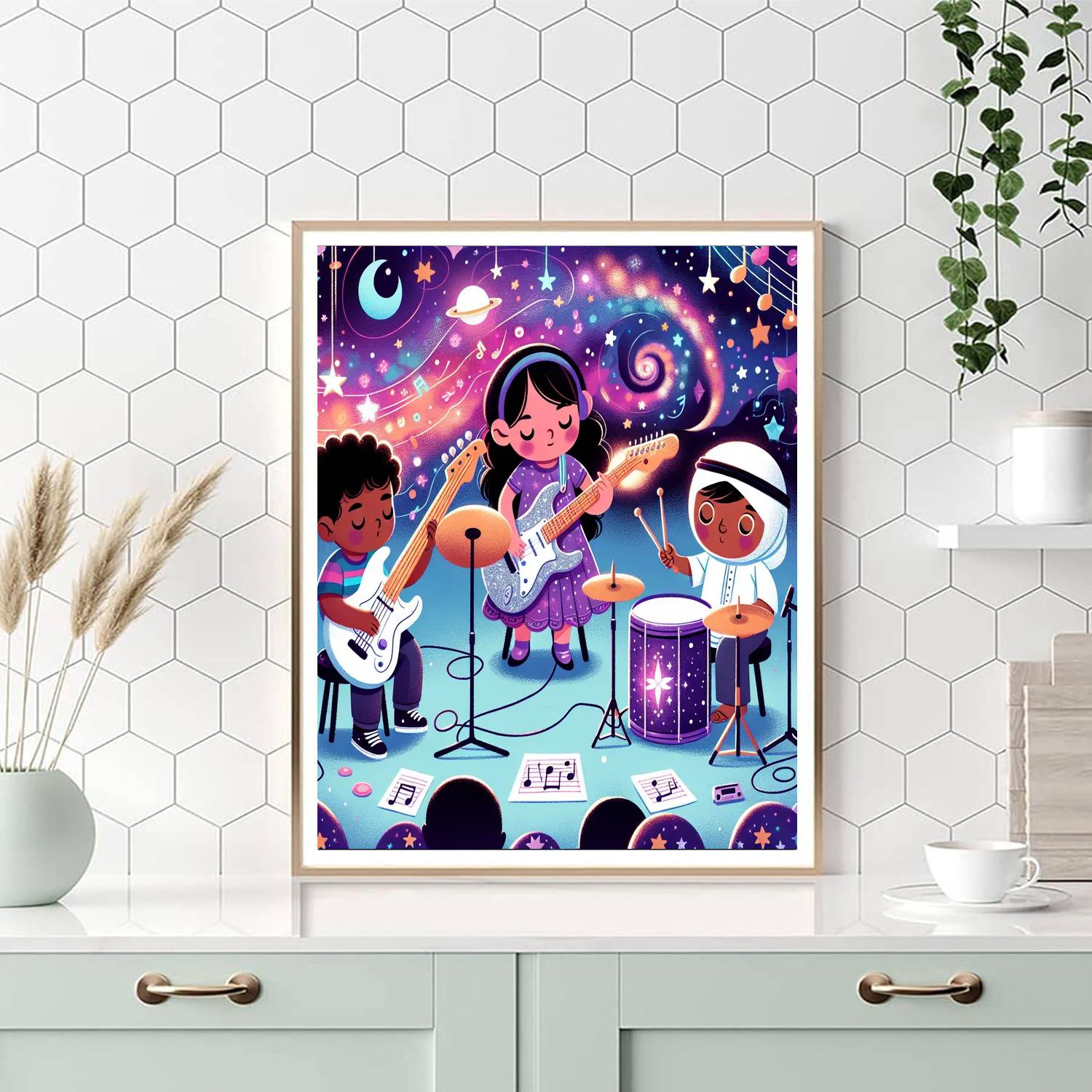 Stardust Symphony Paint By Number