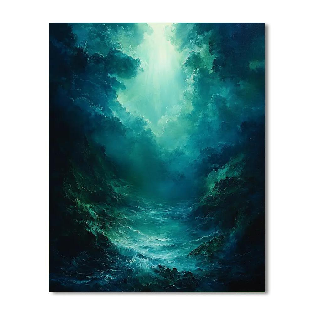 Caravaggio Inspired Mystery Of The Abyss  DIY Paint By Numbers