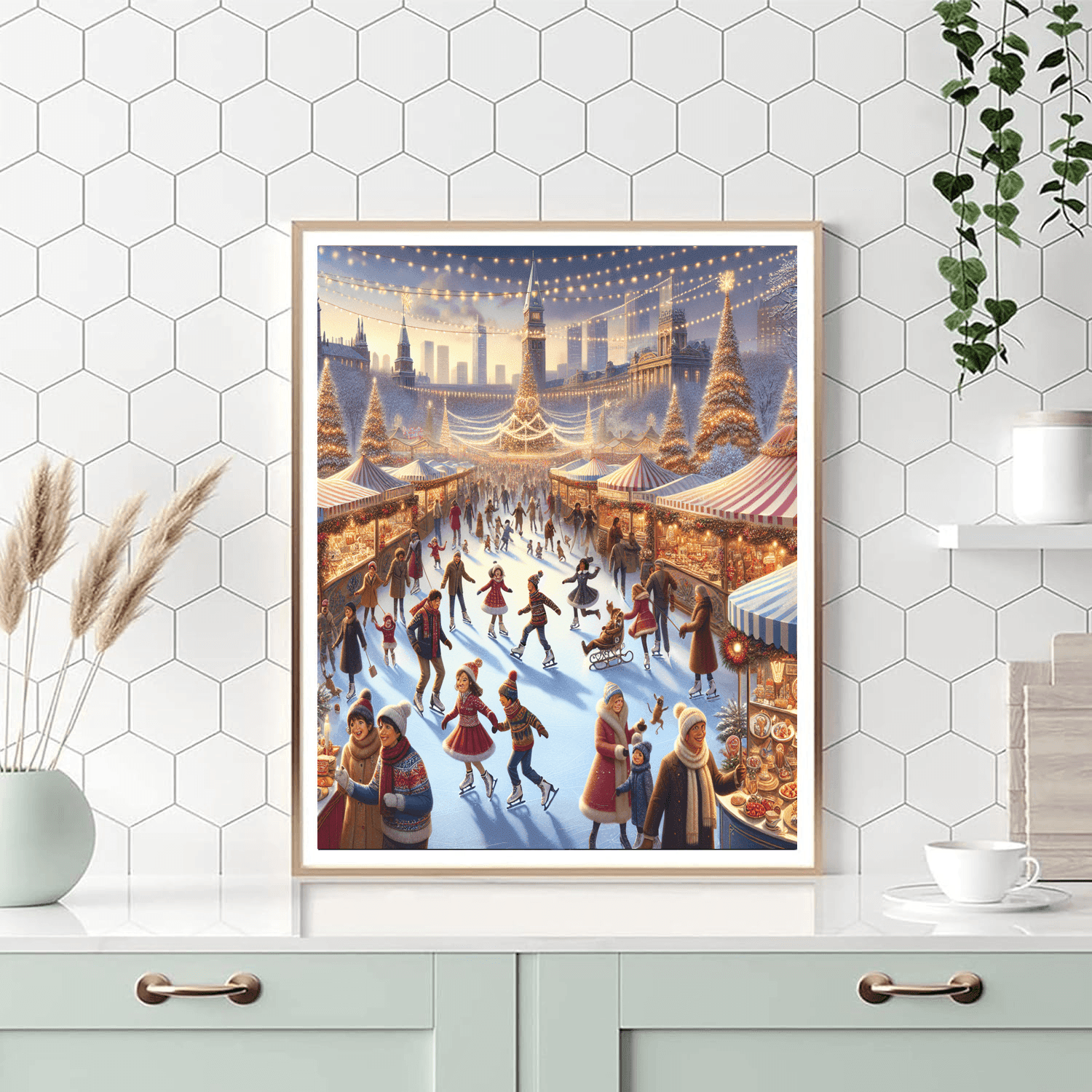 Winter Wonderland - United Kingdom DIY Paint By Numbers