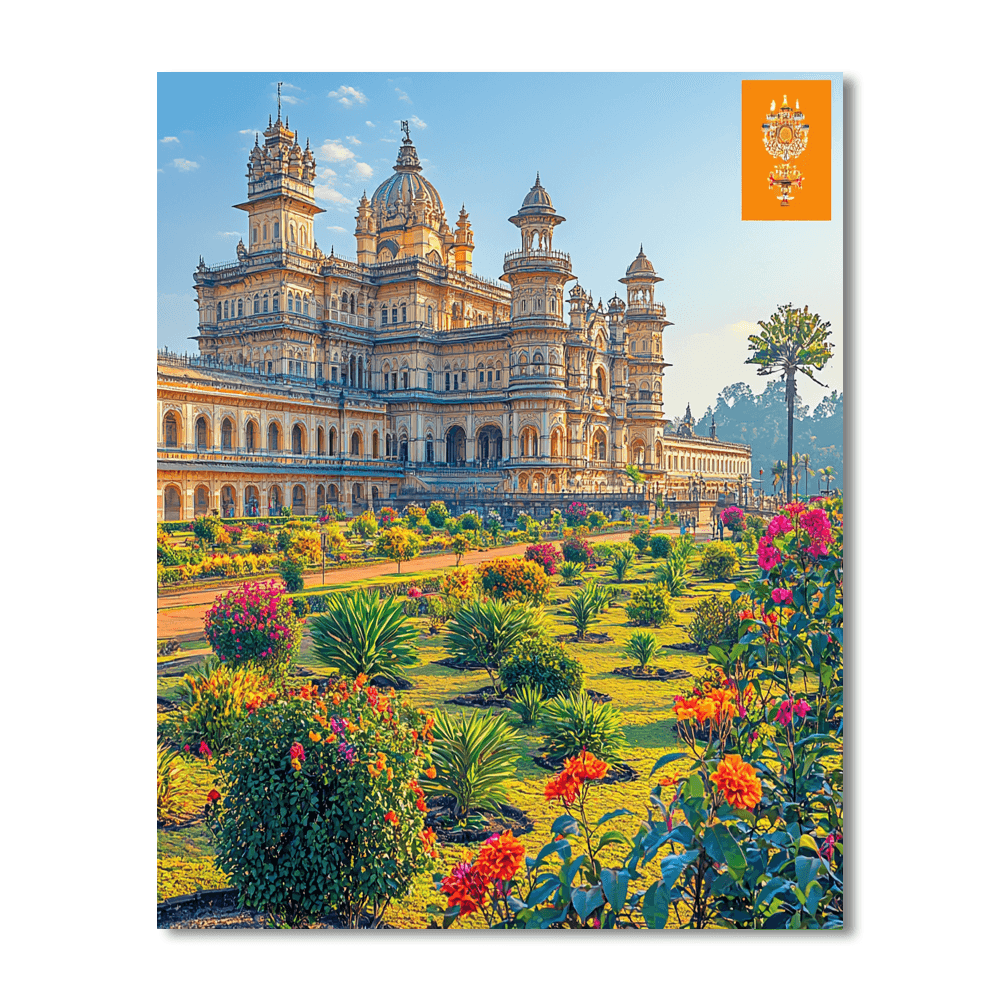Mysore Palace DIY Paint By Numbers