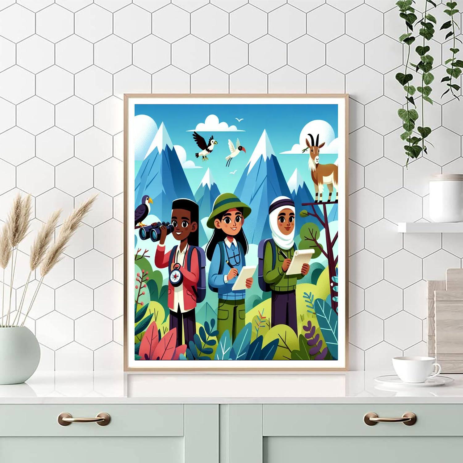 Nature Explorer's Quest Numbered Painting Kits