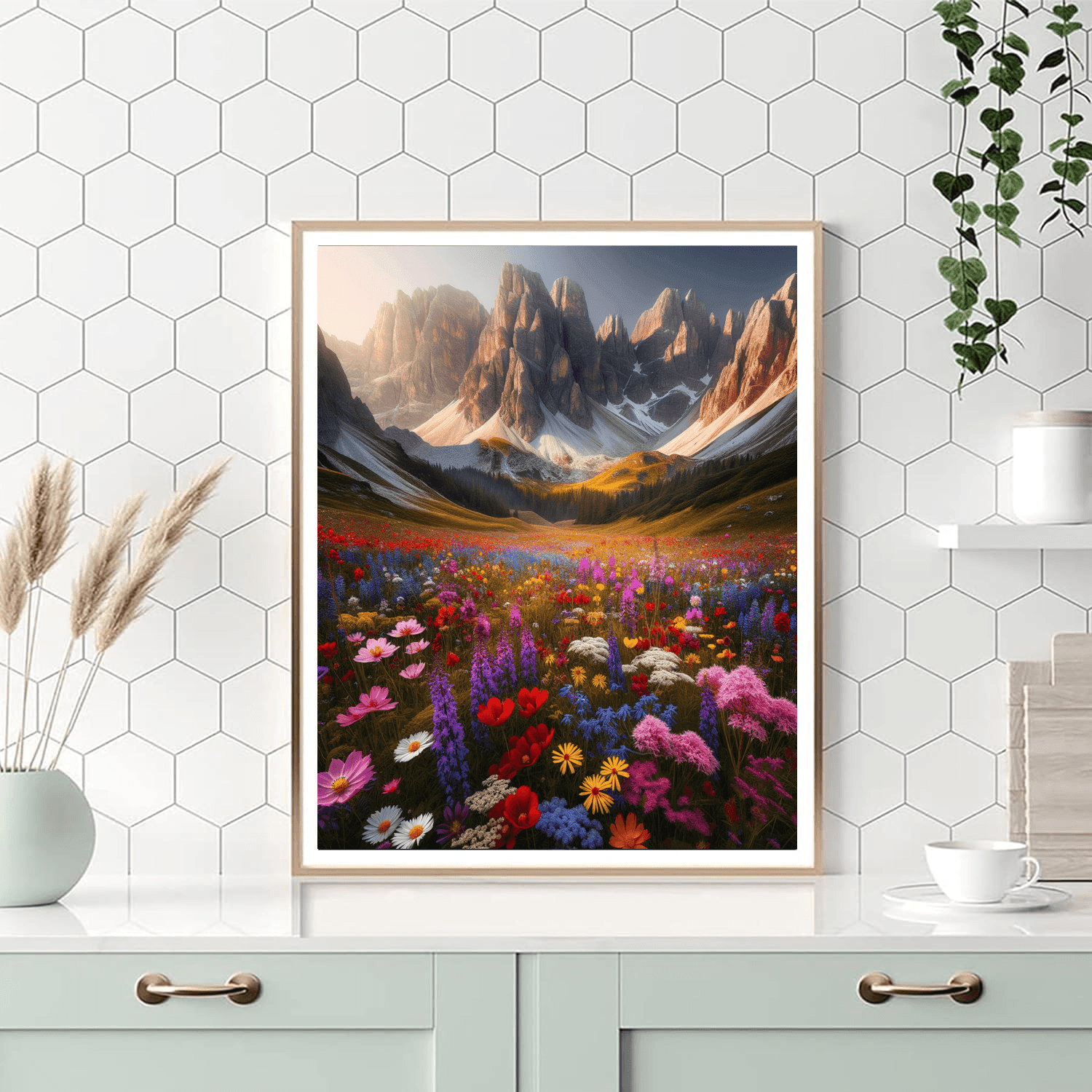 Mountain Meadow Magic Painting By Numbers Kit