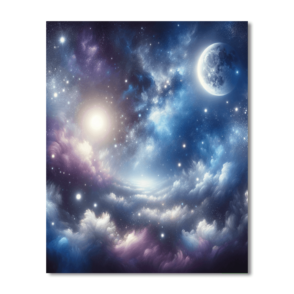 Celestial Skies Painting Number Kit