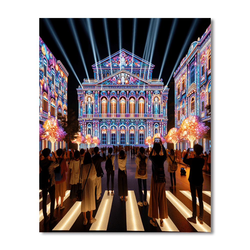 Vivid Sydney Painting Number Kit