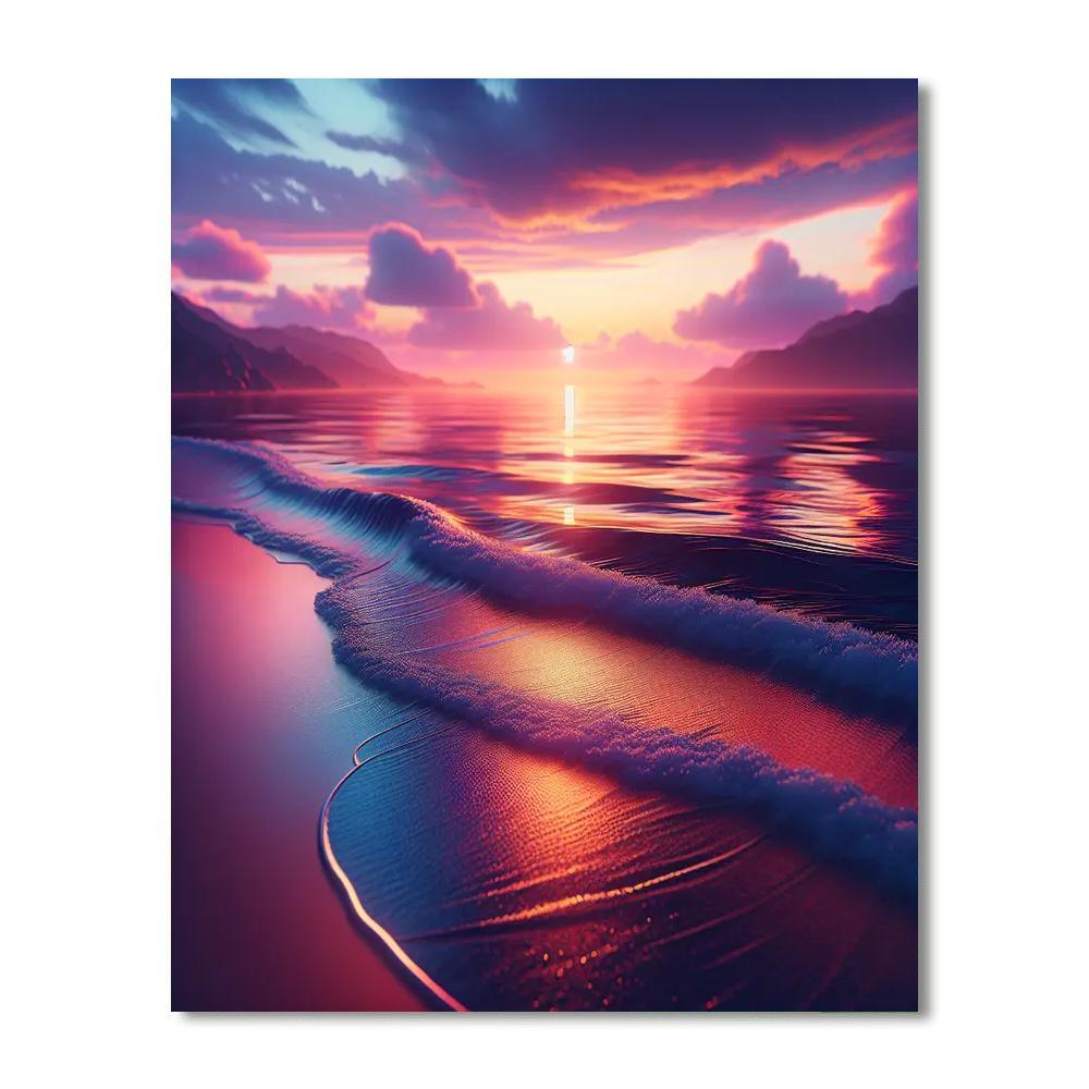 Breathtaking Seaside Escape Paint By Number