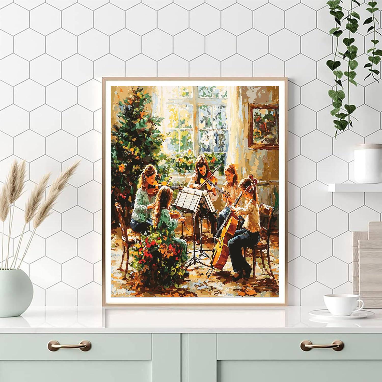 In Tune With Love Paint By Numbers