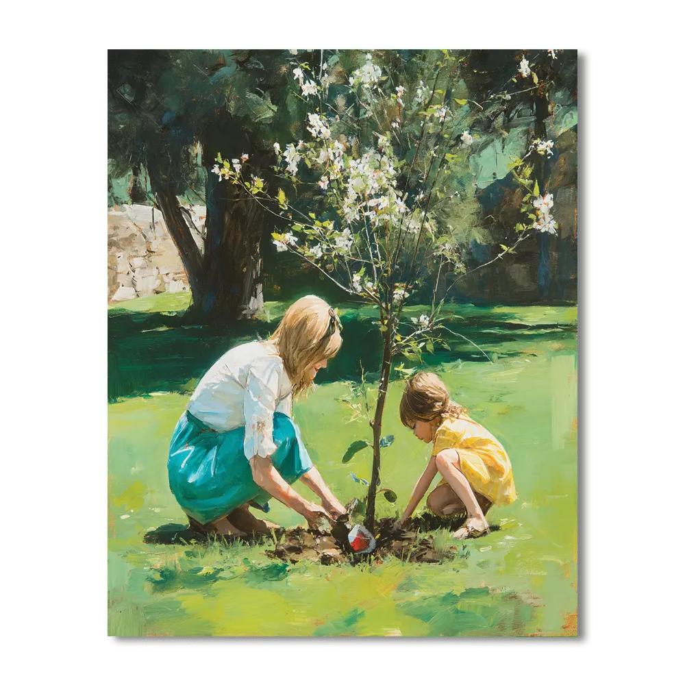 Blossoming Bond Paint By Numbers Kits