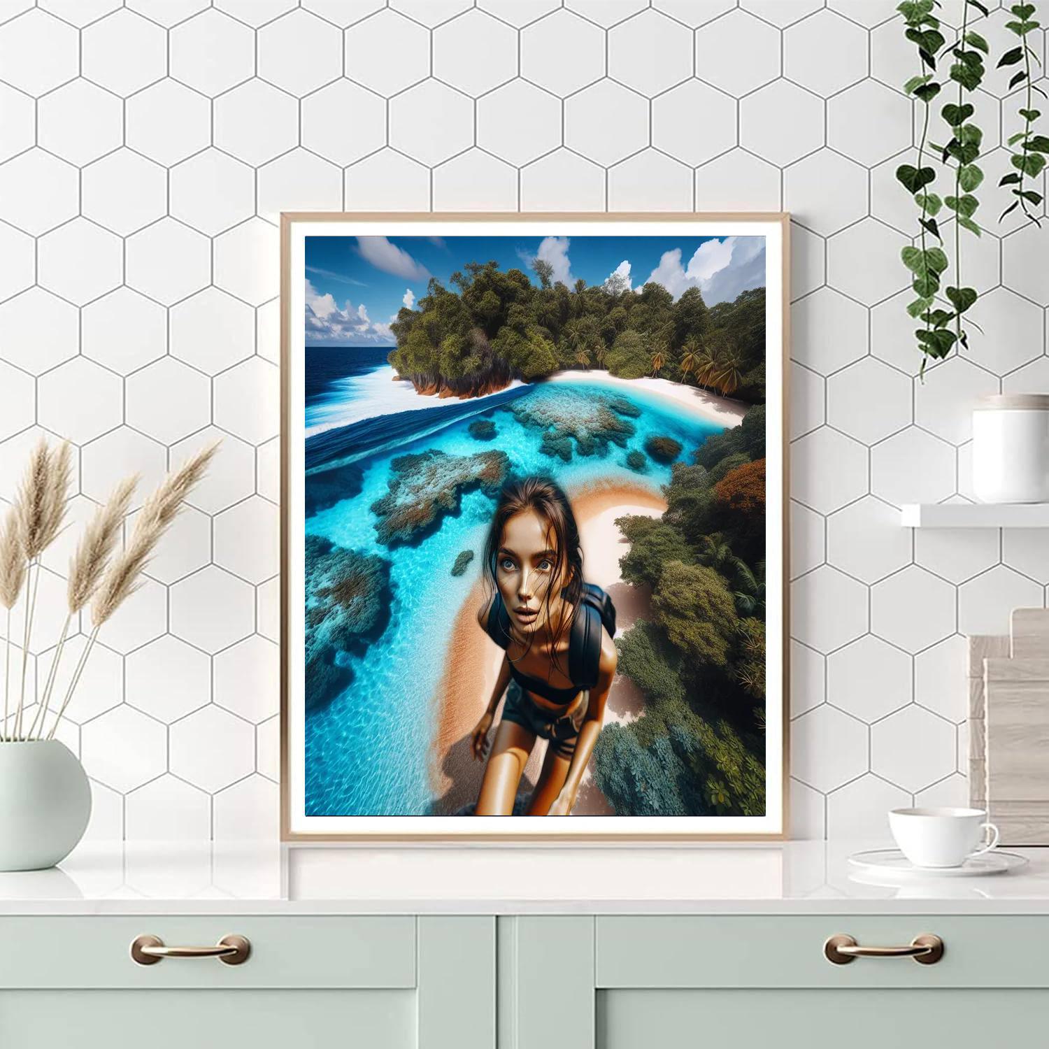 Moana's Island Spirit Painting By Numbers Kit