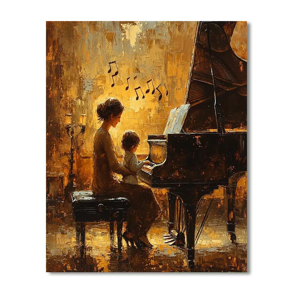 The Sound Of Love Number Painting