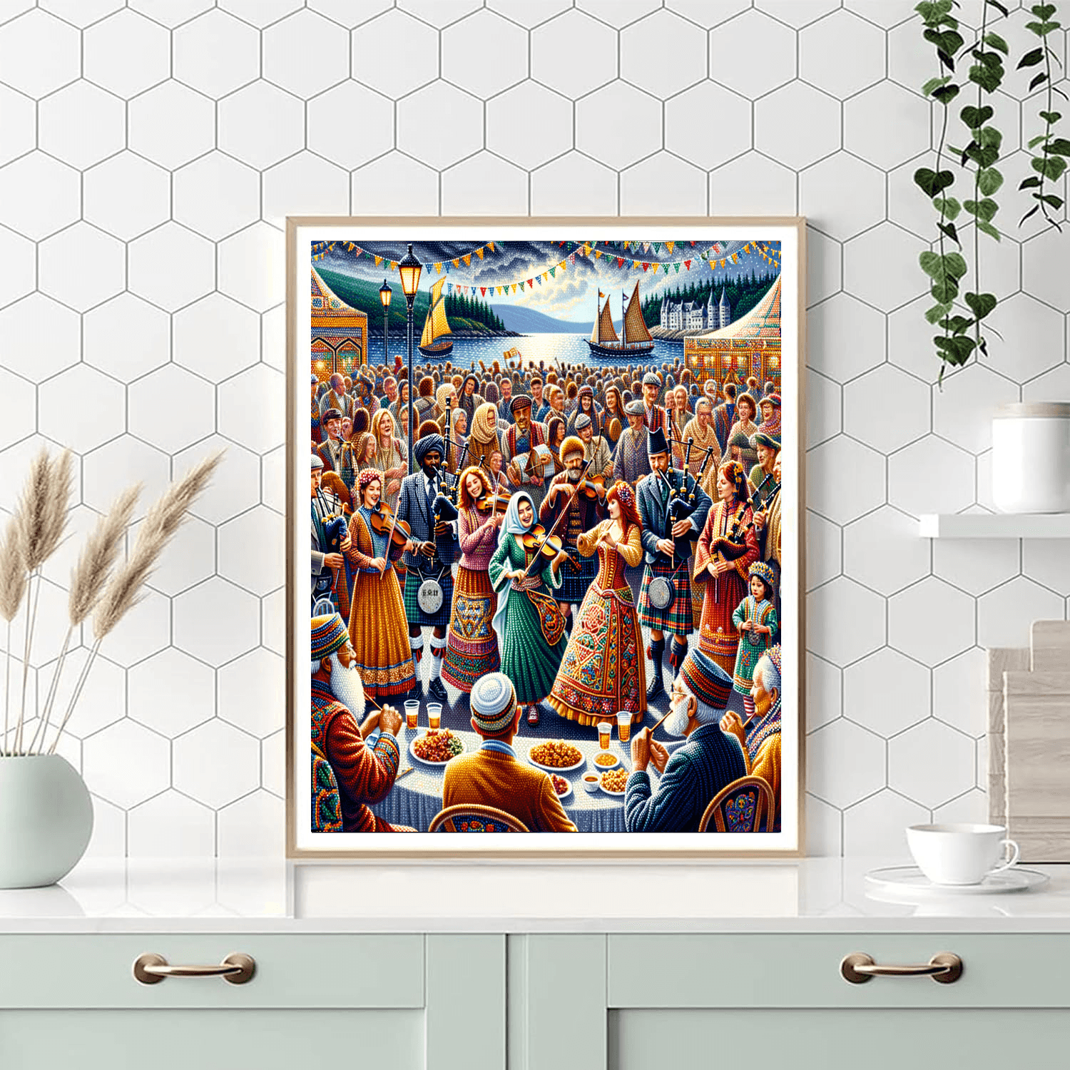 Celtic Festival - Canada Numbered Painting Kits