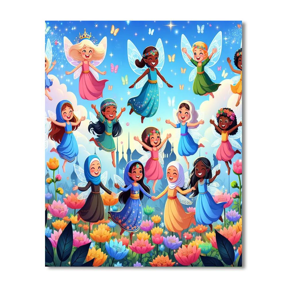Exploration In Fairyland Paint By Numbers Kits