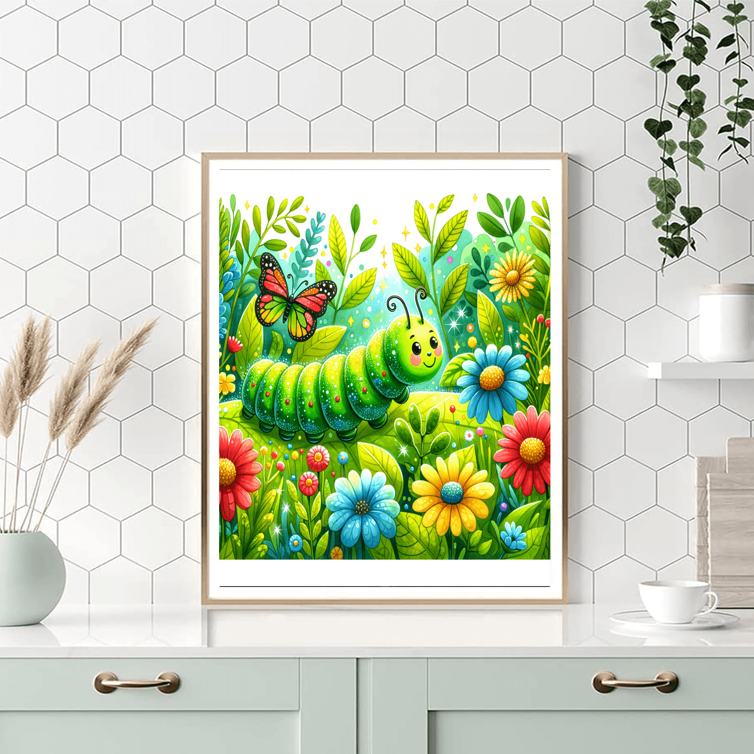 Curious Caterpillar Journey Paint By Color