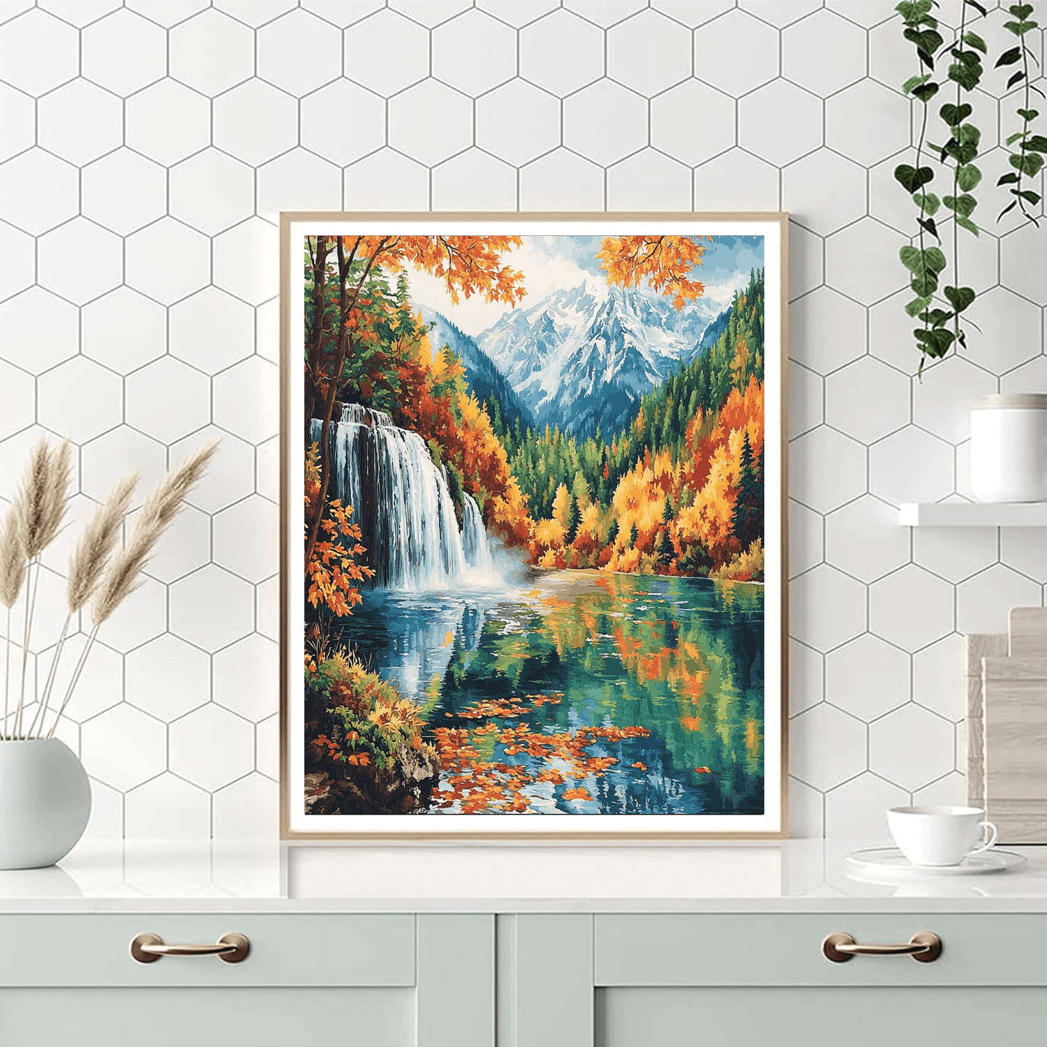 Jiuzhaigou Valley - China Painting By Numbers Kit