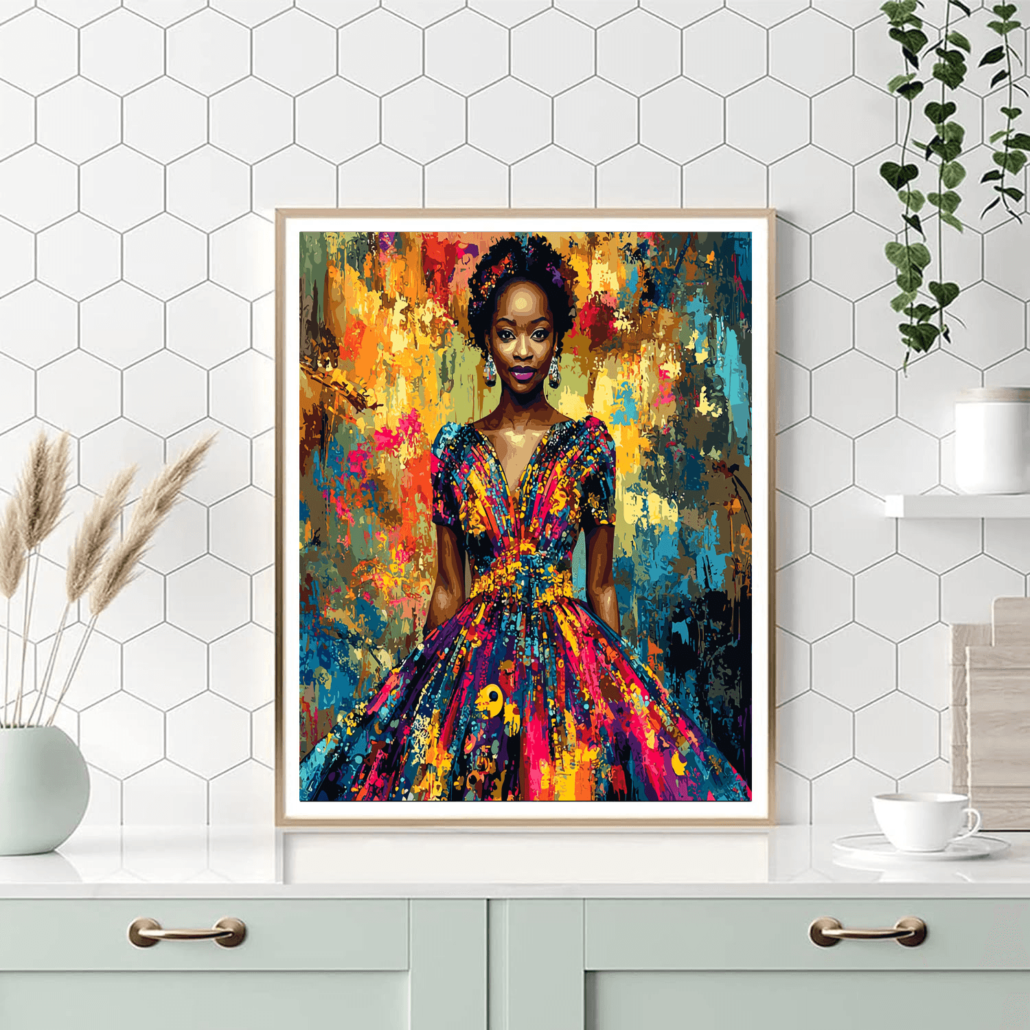 Lupita Nyong'o: The Resilient Beauty Of Cinema Paint By Numbers Kits