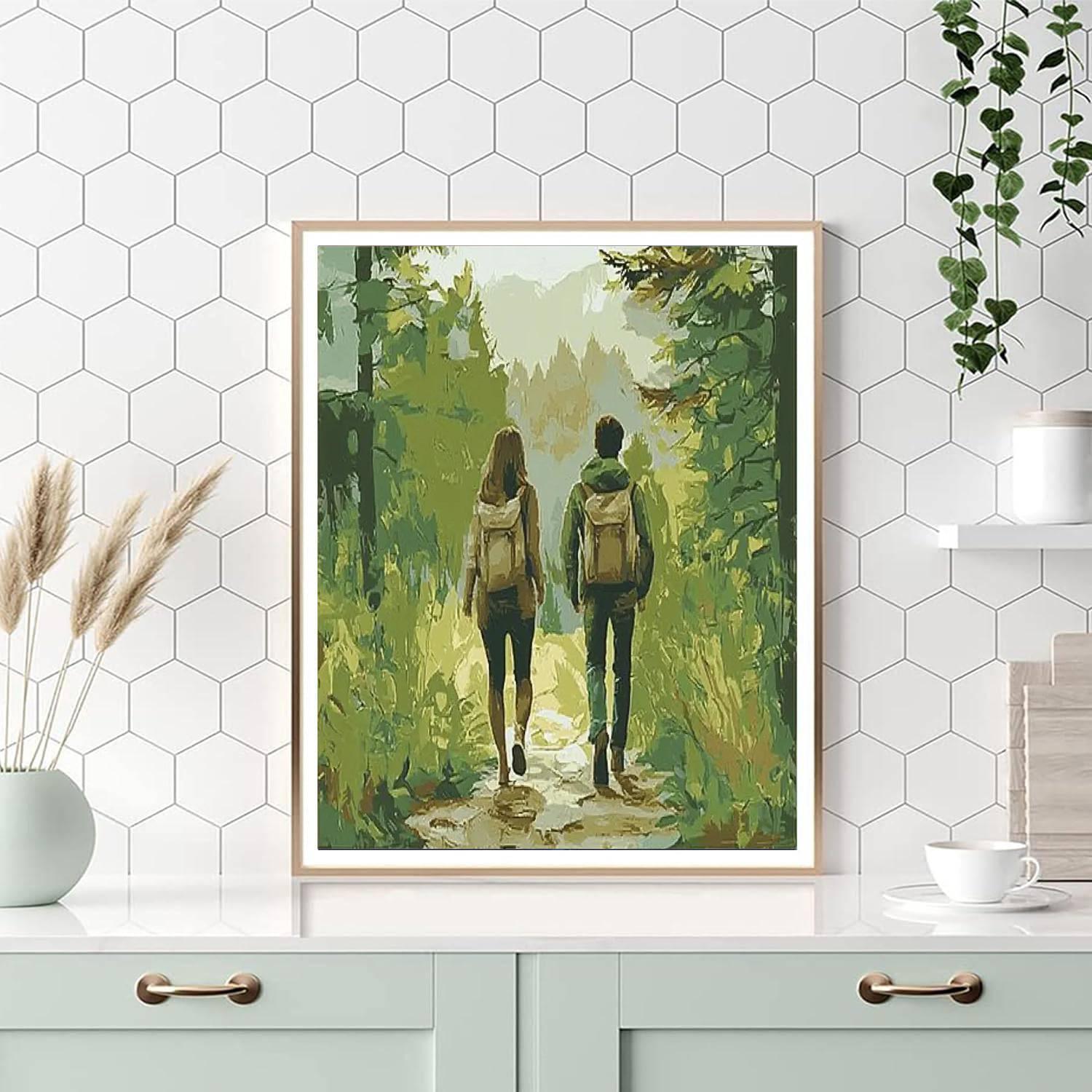 Hand In Hand Adventure Painting By Numbers Kit