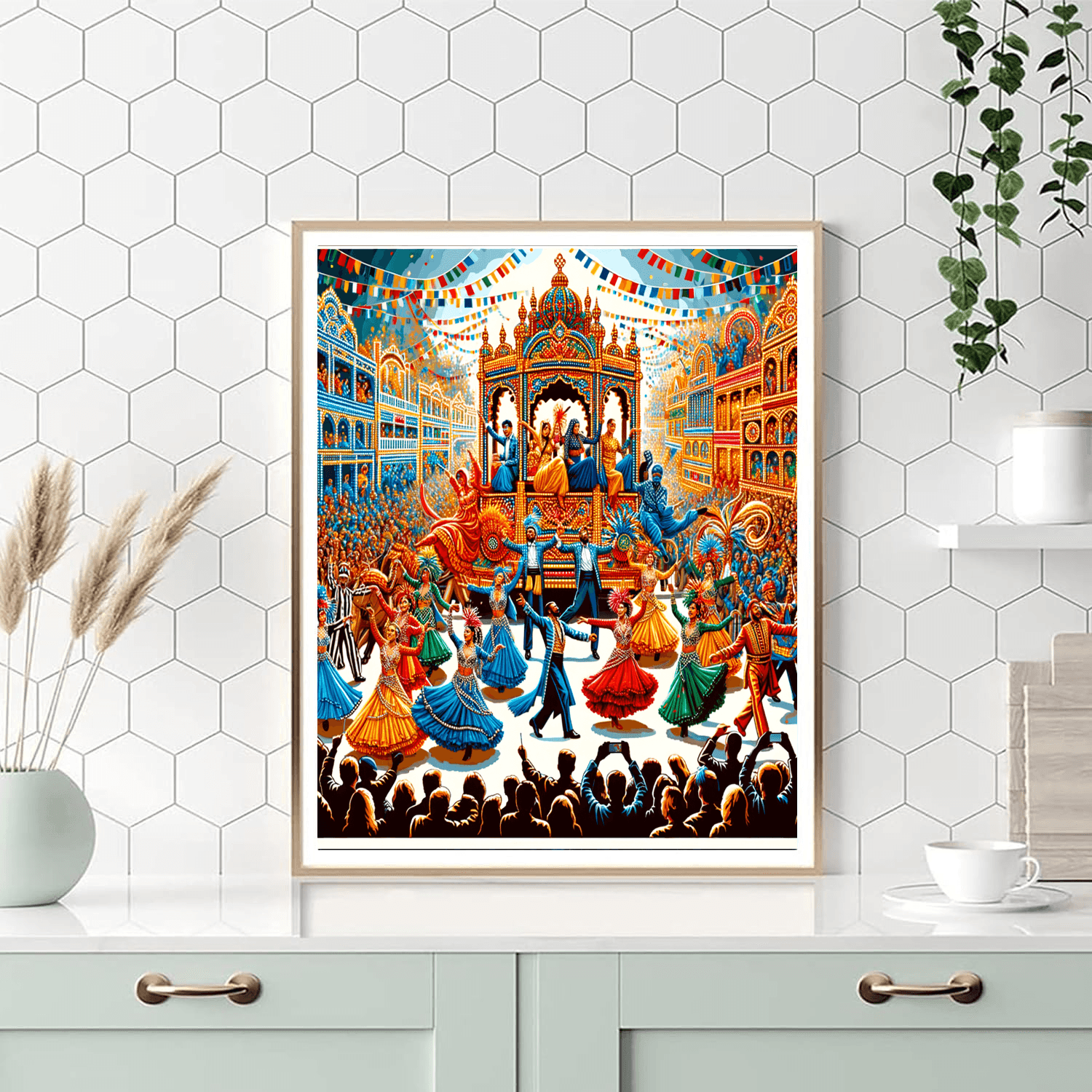 Chingay Parade - Singapore Paint By Number