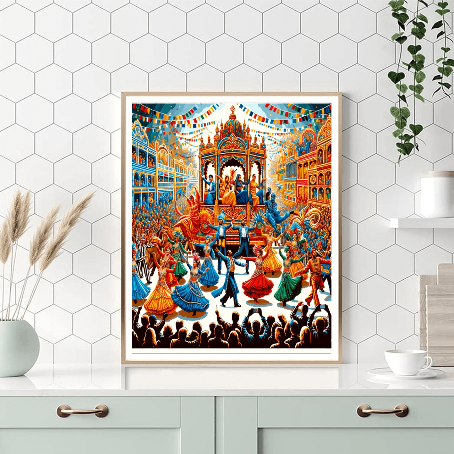 Chingay Parade - Singapore Paint By Number